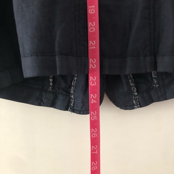 Navy Button/Belted Jacket Anthropologie Daughters - Picture 4 of 5